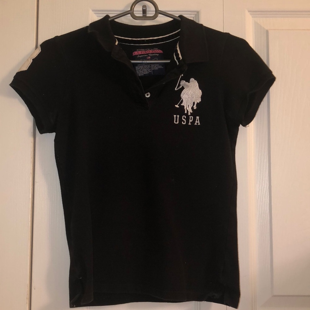 US polo assoc. black polo
